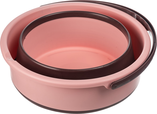Изображение товара Складное ведро Sundays Среднее / TBD0603930501B (10л, светло-розовый)