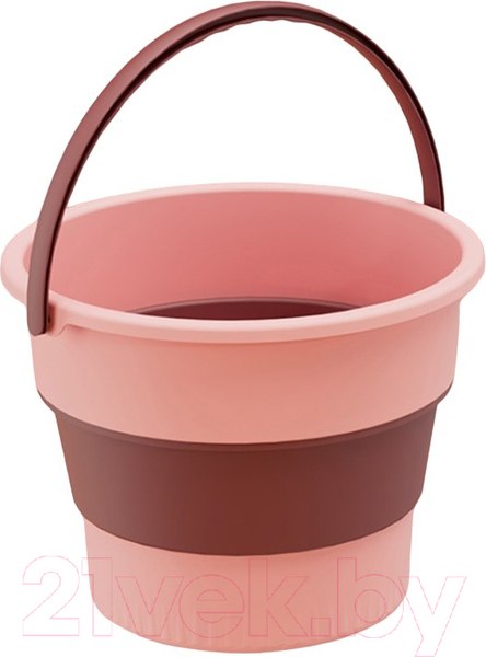 Изображение товара Складное ведро Sundays Среднее / TBD0603930501B (10л, светло-розовый)