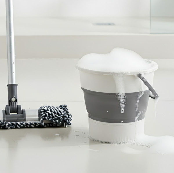 Изображение товара Складное ведро Sundays Большое / TBD0603930601D (17л, белый/серый)