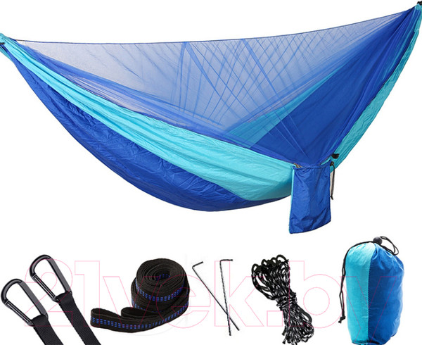 Изображение товара Гамак Sundays С москитной сеткой / OG1320DA (темно-синий/голубой)