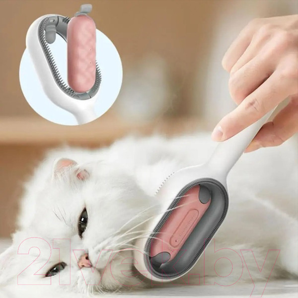 Изображение товара Щетка-расческа для животных Pet Paws TBD0604189602 (голубой)