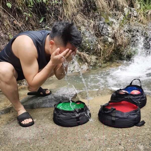 Изображение товара Походный умывальник Coyote Aotu AT6620 / OG3155G (2шт, зеленый)