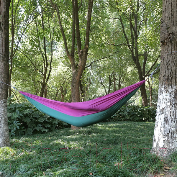 Изображение товара Гамак Sundays Для кемпинга DR001 / TBD0572218901A (фиолетовый/темно-зеленый)