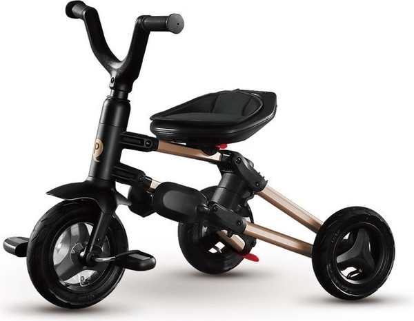 Изображение товара Трехколесный велосипед с ручкой QPlay Nova / 649367 (золото)