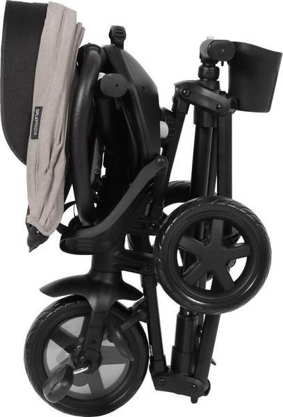 Изображение товара Трехколесный велосипед с ручкой QPlay Nova / 649362 (серый)