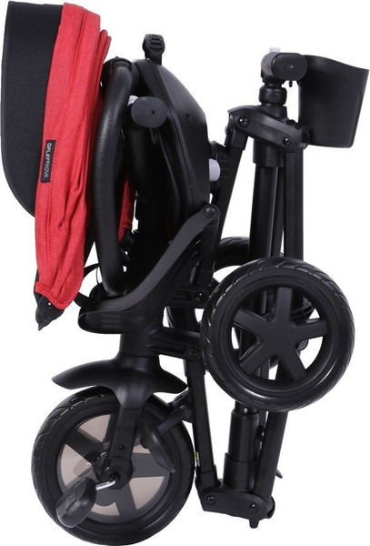 Изображение товара Трехколесный велосипед с ручкой QPlay Nova / 649363 (красный)