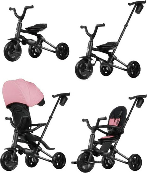 Изображение товара Трехколесный велосипед с ручкой QPlay Nova / 649364 (розовый)