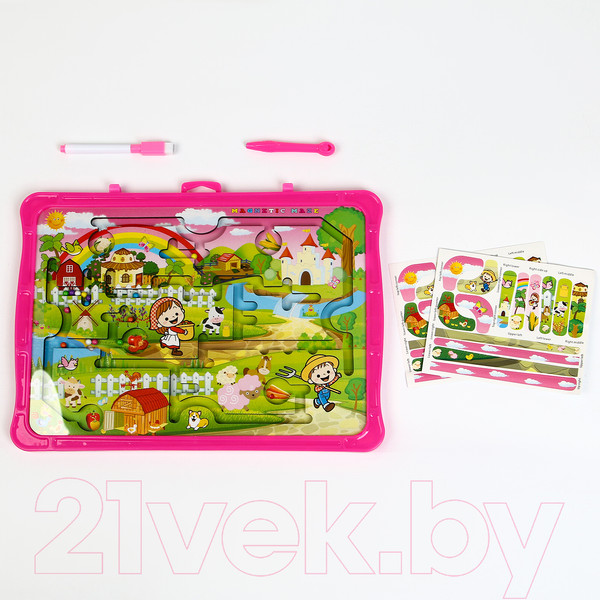Изображение товара Развивающий игровой набор Sima-Land Радужная деревня / 10083445