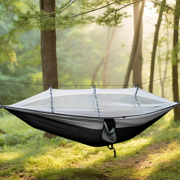 Изображение товара Гамак Coyote С москитной сеткой / TBD0604408901A (черный/серый)