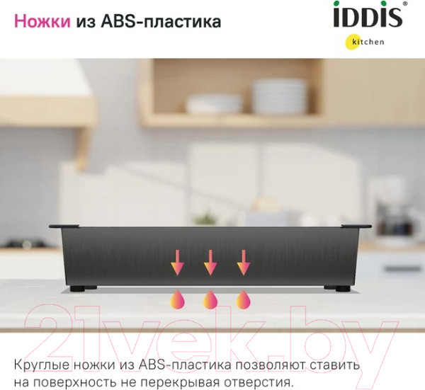 Изображение товара Коландер для мойки IDDIS Kitchen Line KOL23GMi59