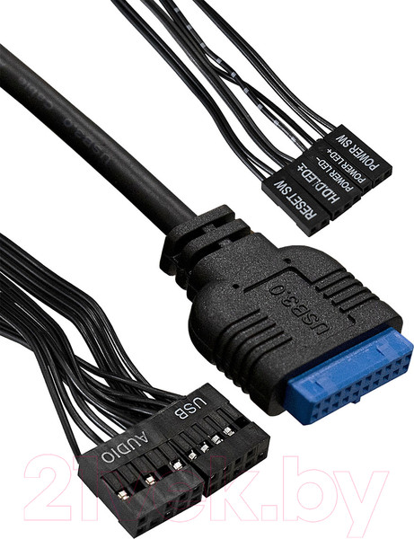 Изображение товара Корпус для компьютера ExeGate CP-606U-AB350 / EX292994RUS