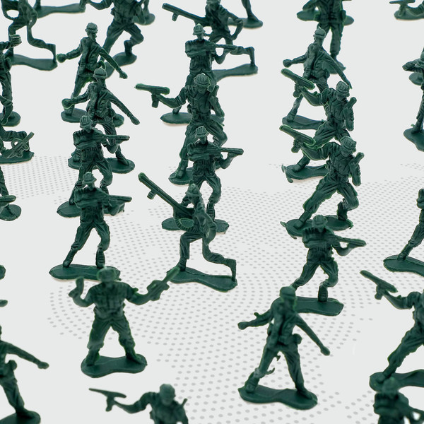 Изображение товара Набор фигурок игровых Sima-Land Солдатики. Военный 166-4H / 533277