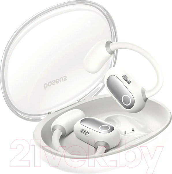 Изображение товара Беспроводные наушники Baseus Eli Series Sport 1 Open-Ear / 681201795B (белый)