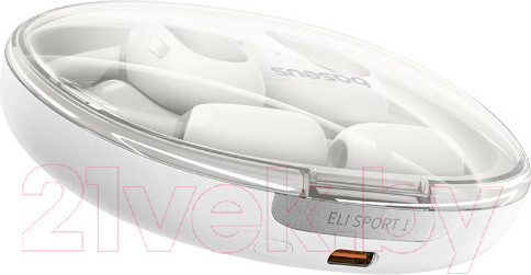 Изображение товара Беспроводные наушники Baseus Eli Series Sport 1 Open-Ear / 681201795B (белый)