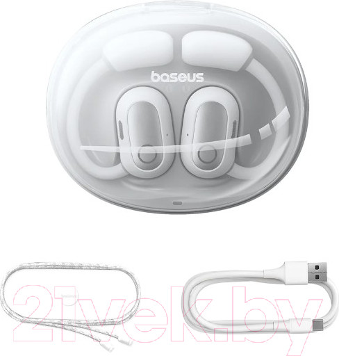 Изображение товара Беспроводные наушники Baseus Eli Series Sport 1 Open-Ear / 681201795B (белый)