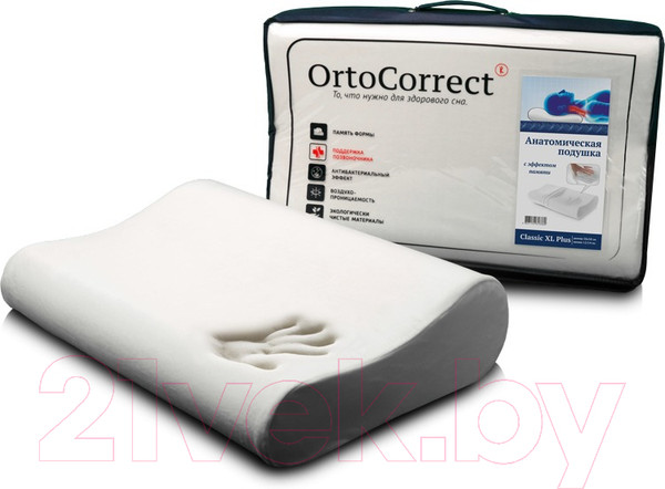 Изображение товара Ортопедическая подушка Ortocorrect Classic M