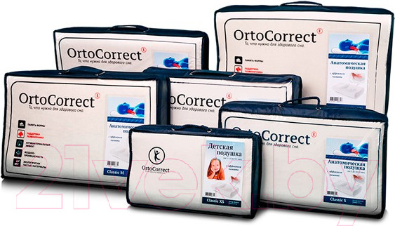 Изображение товара Ортопедическая подушка Ortocorrect Classic M