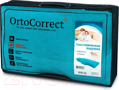 Изображение товара Ортопедическая подушка Ortocorrect Ideal