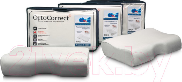 Изображение товара Ортопедическая подушка Ortocorrect Premium 1