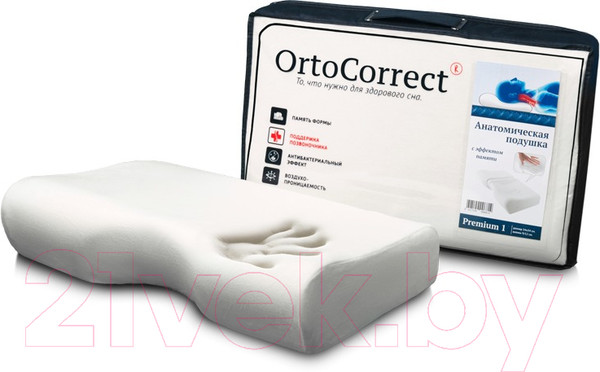 Изображение товара Ортопедическая подушка Ortocorrect Premium 1