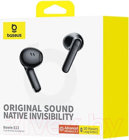 Изображение товара Беспроводные наушники Baseus Bowie E13 / 681201519A (черный)