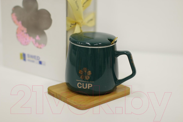 Изображение товара Набор для чая/кофе Swed house MR1-3 (темно-зеленый)