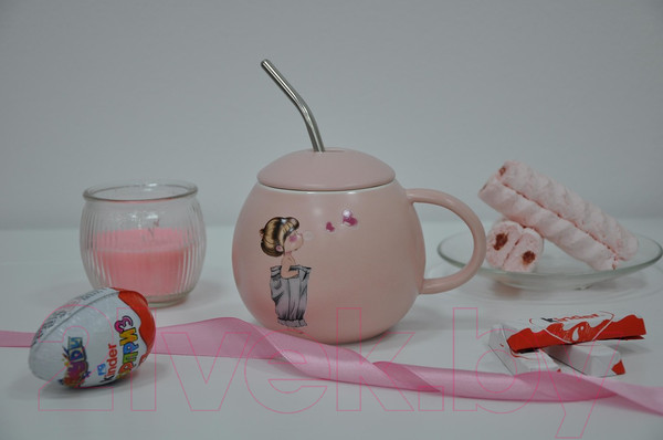 Изображение товара Кружка Swed house MR3-8 (розовый)