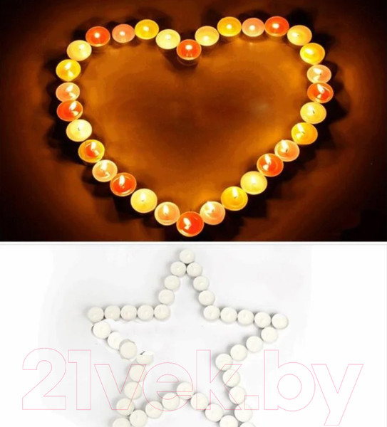 Изображение товара Набор свечей Sundays Home TP10310313951C (50шт)