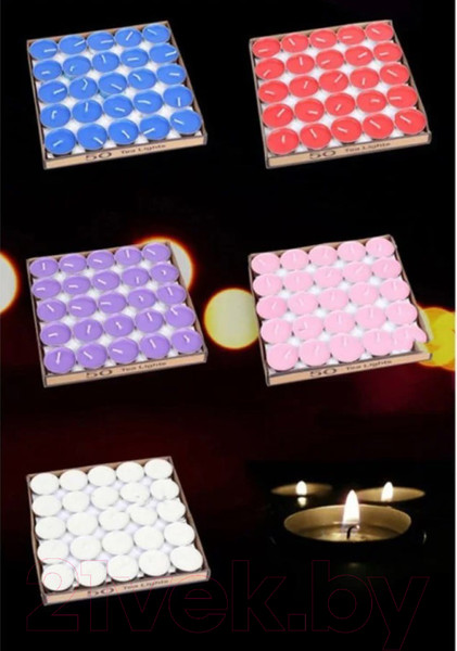 Изображение товара Набор свечей Sundays Home TP10310313951C (50шт)