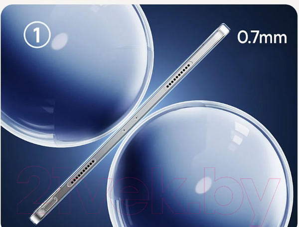 Изображение товара Чехол для планшета Baseus Simple Series For iPad Pro 11 / Air / Air Slim / 660205196A (прозрачный)