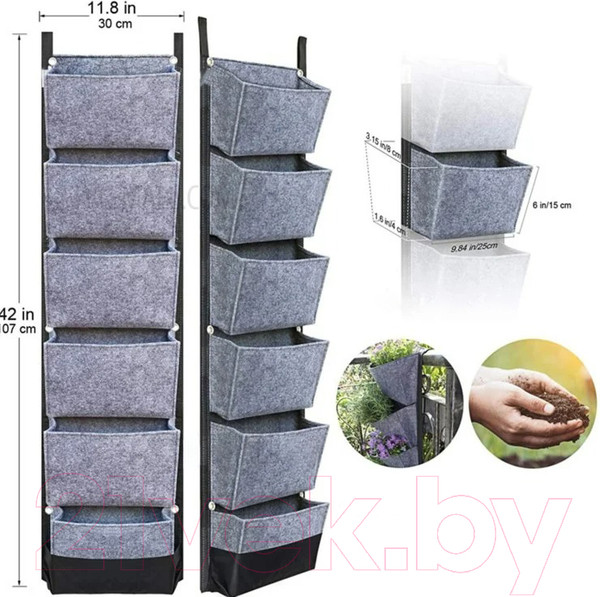 Изображение товара Грядка текстильная Garvill TP10310340015A (черный)