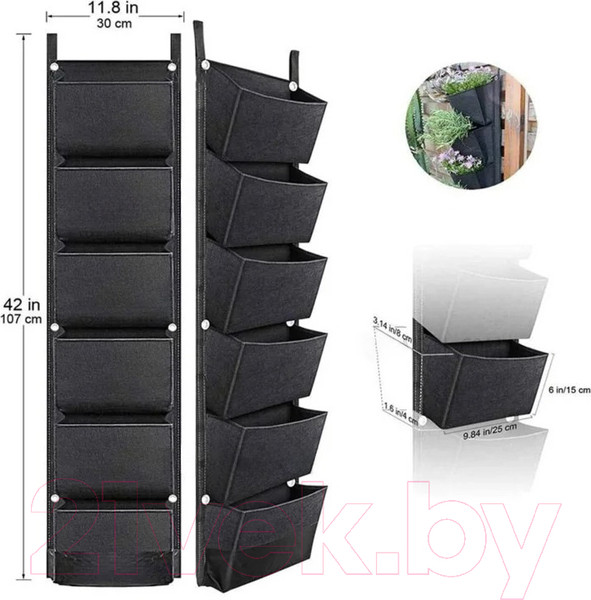 Изображение товара Грядка текстильная Garvill TP10310340015A (черный)