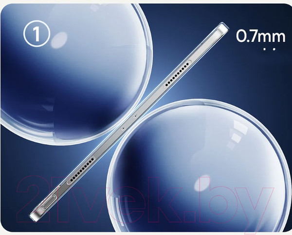 Изображение товара Чехол для планшета Baseus Simple Series For iPad 9.7-inch 2017/2018 / 660205194A (прозрачный)