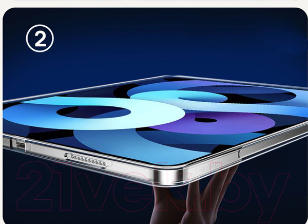 Изображение товара Чехол для планшета Baseus Simple Series For iPad Pro 10.5-inch 2017/Air 1 / 660205193A (прозрачный)