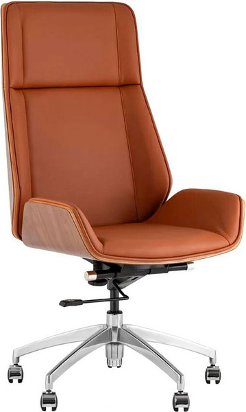Изображение товара Кресло офисное TopChairs Crown SN A312 8383-14 Walnut Back (коричневый)