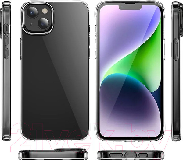 Изображение товара Чехол-накладка G-Case Для iPhone 15 / 660155004A (прозрачный)