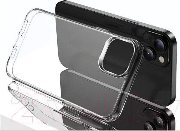 Изображение товара Чехол-накладка G-Case Для iPhone 15 / 660155004A (прозрачный)