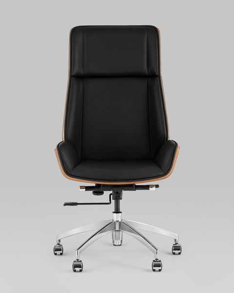 Изображение товара Кресло офисное TopChairs Crown SN A312 8383-29 Walnut Back (черный)