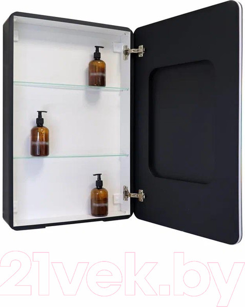 Изображение товара Шкаф с зеркалом для ванной Континент Eltoro Led 56x85 (левый)