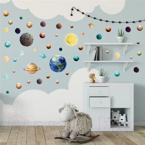 Изображение товара Наклейка на стену Sundays Home N1138 640800095A