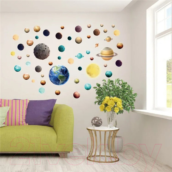 Изображение товара Наклейка на стену Sundays Home N1138 640800095A