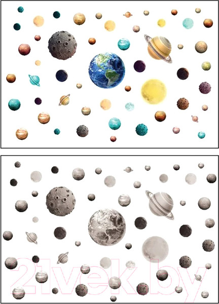 Изображение товара Наклейка на стену Sundays Home N1138 640800095A