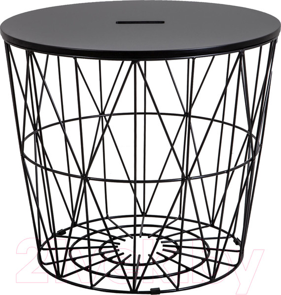 Изображение товара Журнальный столик AksHome Jumbo (черный/черный)
