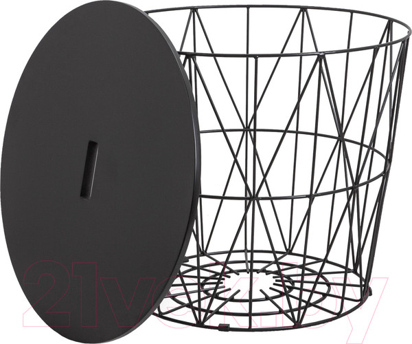 Изображение товара Журнальный столик AksHome Jumbo (черный/черный)