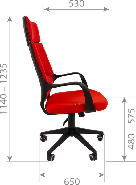 Изображение товара Кресло офисное Chairman Home 525 (T02 голубой)