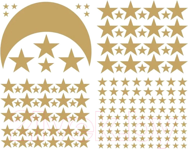 Изображение товара Наклейка на стену Sundays Home 640800097A (4шт)