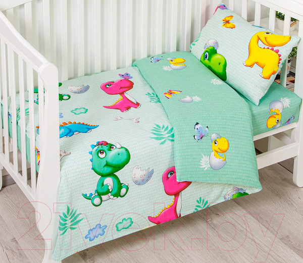 Изображение товара Комплект постельный для малышей АртПостель Гоша 130