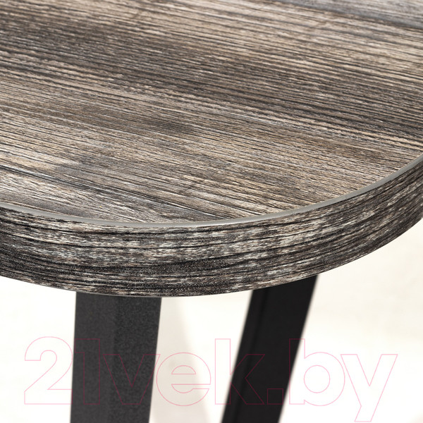 Изображение товара Обеденный стол Millwood Лофт Мюнхен Л 180x90x75 (сосна пасадена/металл черный)