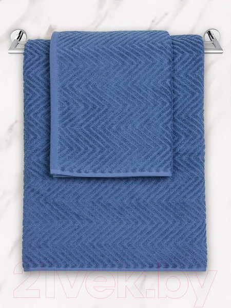 Изображение товара Полотенце Sofi de Marko Victoria 50х70 / Пол-Вк-50х70гл (голубой)