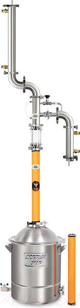 Изображение товара Дистиллятор бытовой ДОБРЫЙ ЖАР Люкс Про (57л, +ТЭН)